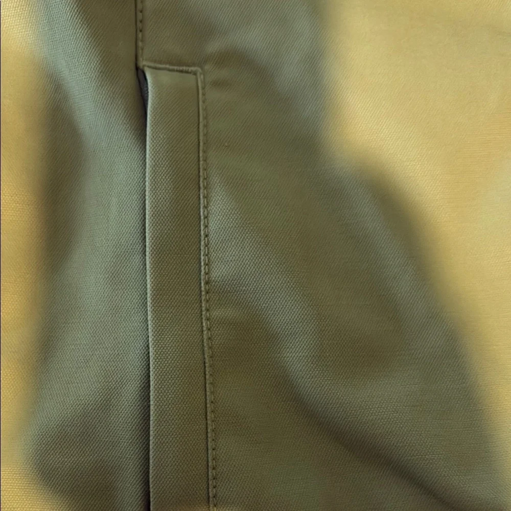 Harley-Davidson Olive Green Moto Jacket Lightweight Zip Front Logo Women’s - Picture 14 of 14
